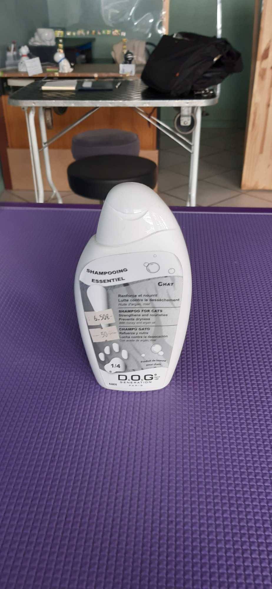Shampooing chat